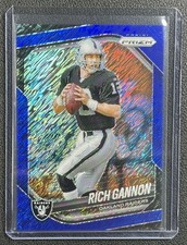 RICH GANNON 2025 PANINI PRIZM #115 BLUE SHIMMER 34/35 RAIDERS