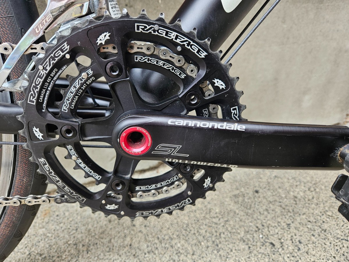 2009 Cannondale CAAD9 X Cyclocross Bike Chris King 52cm VERY