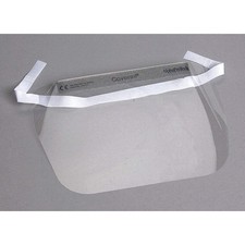 ALPHA PROTECH 2802 Disposable Faceshield Assembly,Clr,PK100 29DZ82