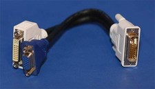 DVI-I Splitter DVI-D to VGA Adapter
