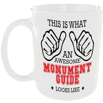 WAS FÜR EIN TOLLER MONUMENT GUIDE AUSSIEHT WIE TASSE IDEALES GESCHENK TASSE FÜR ARBEIT JOB KARRIERE