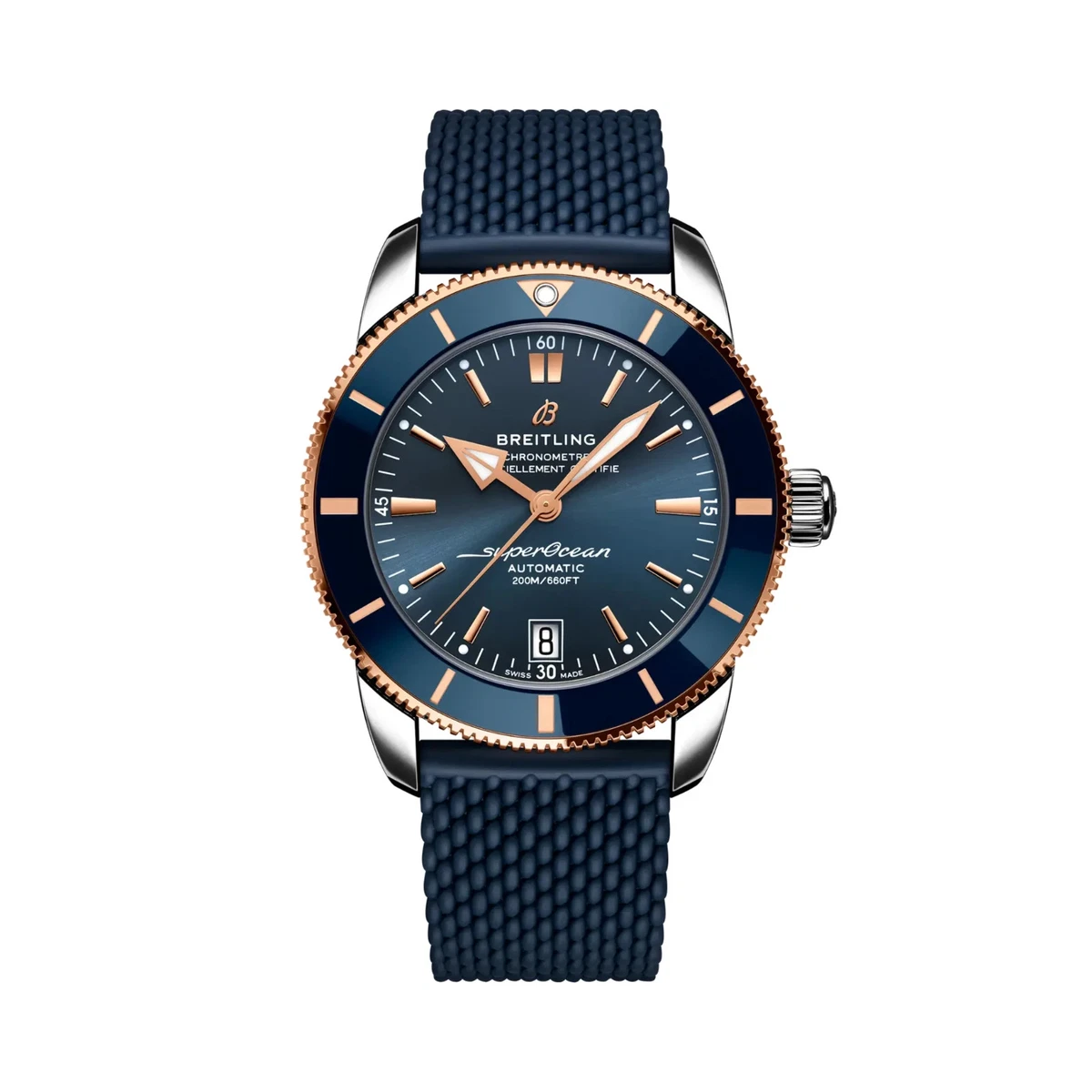 BREITLING Superocean HeritageII B20 AB2030 Date Automatic Men\'s Watch_961999 Breitling Superocean Heritage II B20 Black Ceramic Rubber  main image 4