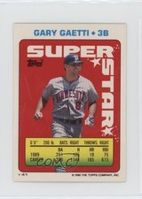 1990 Super Star Sticker Back Cards Gary Gaetti Kirby Puckett ( 157) #41 HOF 5iu