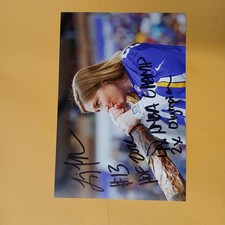 Lindsay Whalen Autographed 4x6 Photo Minnesota Golden Gophers Basketball 