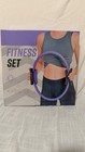 15in Pink Pilates Ring with Padded Handles, Plastic/Foam for Yoga Pilates — photo 1