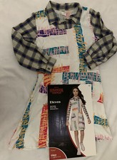 Stranger Things Eleven Costume Child Large 12-14 Netflix