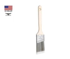 2-pack 2" Angled Sash Brush Synthetic Bristle Wood Handle All Paint  Surface