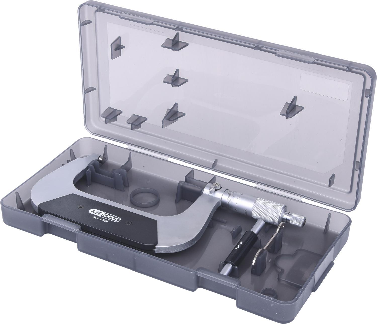 KS TOOLS Bügelmessschraube, 75-100mm