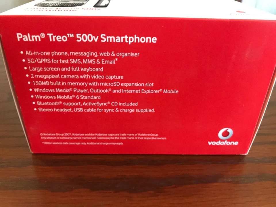 Smartphone Palm Treo 500v DESBLOQUEADO GSM Triband NUEVO Foto 3 de 4