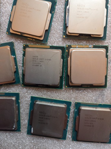 Intel Core i5/i3 Processors Job Lot of 17 CPUs LGA1155 - Afbeelding 4 van 6