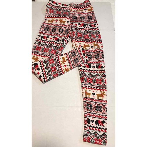 No Boundaries Christmas Pajamas Pants- Girls Small /Ch 3-5 - Picture 9 of 12
