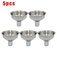 Imbuto grappa mini imbuto 5 pezzi acciaio inox bottiglia di riempimento bocca nuovissimo