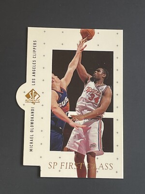 1998-99 SP Authentic First Class #FC13 Michael Olowokandi Los Angeles  Clippers