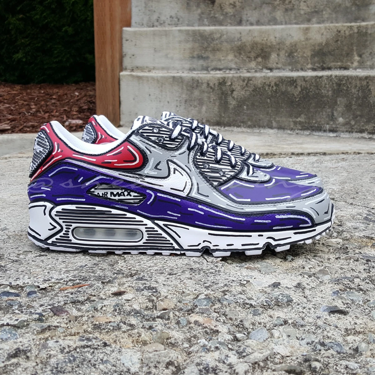 Custom Painted Nike Air Max 90 your Individual 