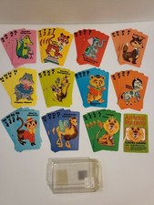 Vintage Animal Rummy Card Game Golden Publishing 4908-2 Deck Green Complete