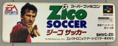 Nintendo Super Famicom SFC Zico Soccer Japan Version Cartridge