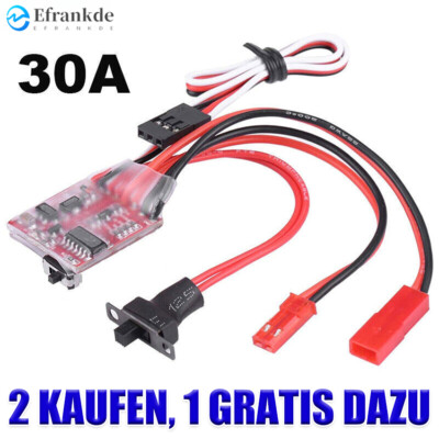 Brushed Bürste Fahrregler Speed Controller 30A ESC Für RC Car Auto Buggy Boot