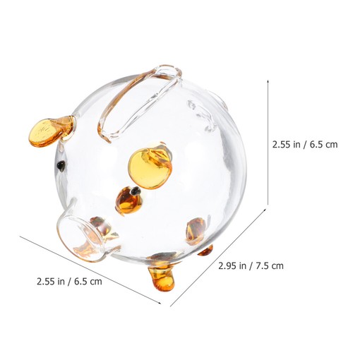 Set of 3 Money Jar Piggy Bank Living Room Decor Office Travel eBay