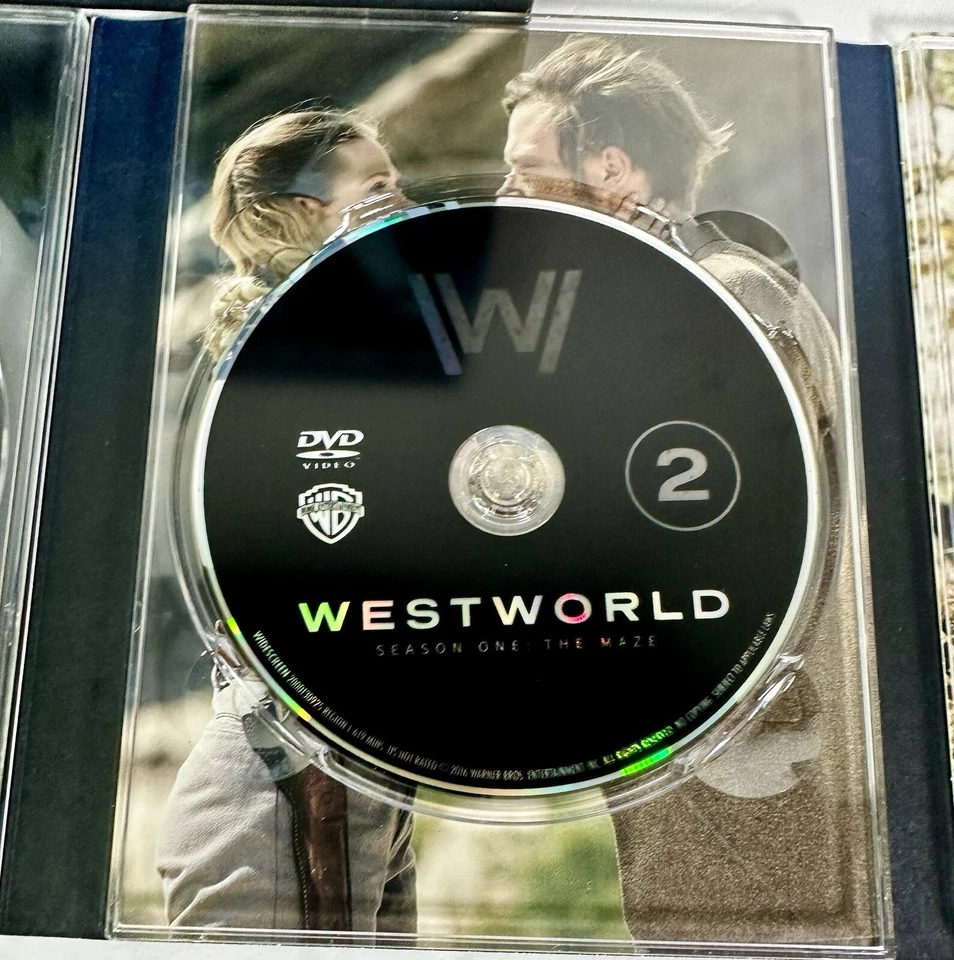 Westworld Complete Season One. The Maze. 3 DVD Box Set 2016 HBO  - Image 4 of 4