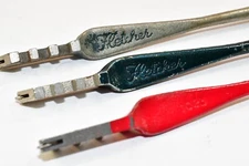 Lot Of 3 Vintage Glass Cutters - Red Devil & Dark Green Fletcher (5E)