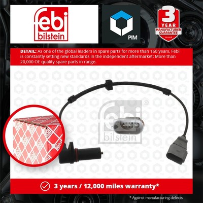 RPM / Crankshaft Sensor fits SEAT CORDOBA 6K, 6L 1.9D 96 to 09 038907319A Febi