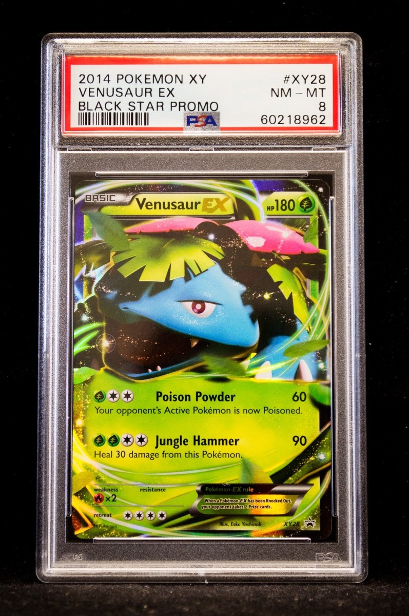 2014 Pokémon XY Venusaur EX #XY28 PSA 8 Black Star Promo | eBay
