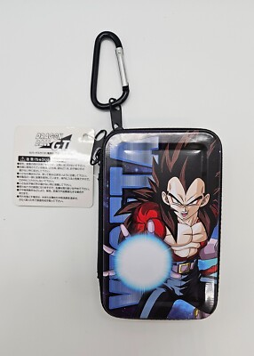 Dragon Ball Z Vegeta Multi Zipper Card Tin Case with carabiner | eBay