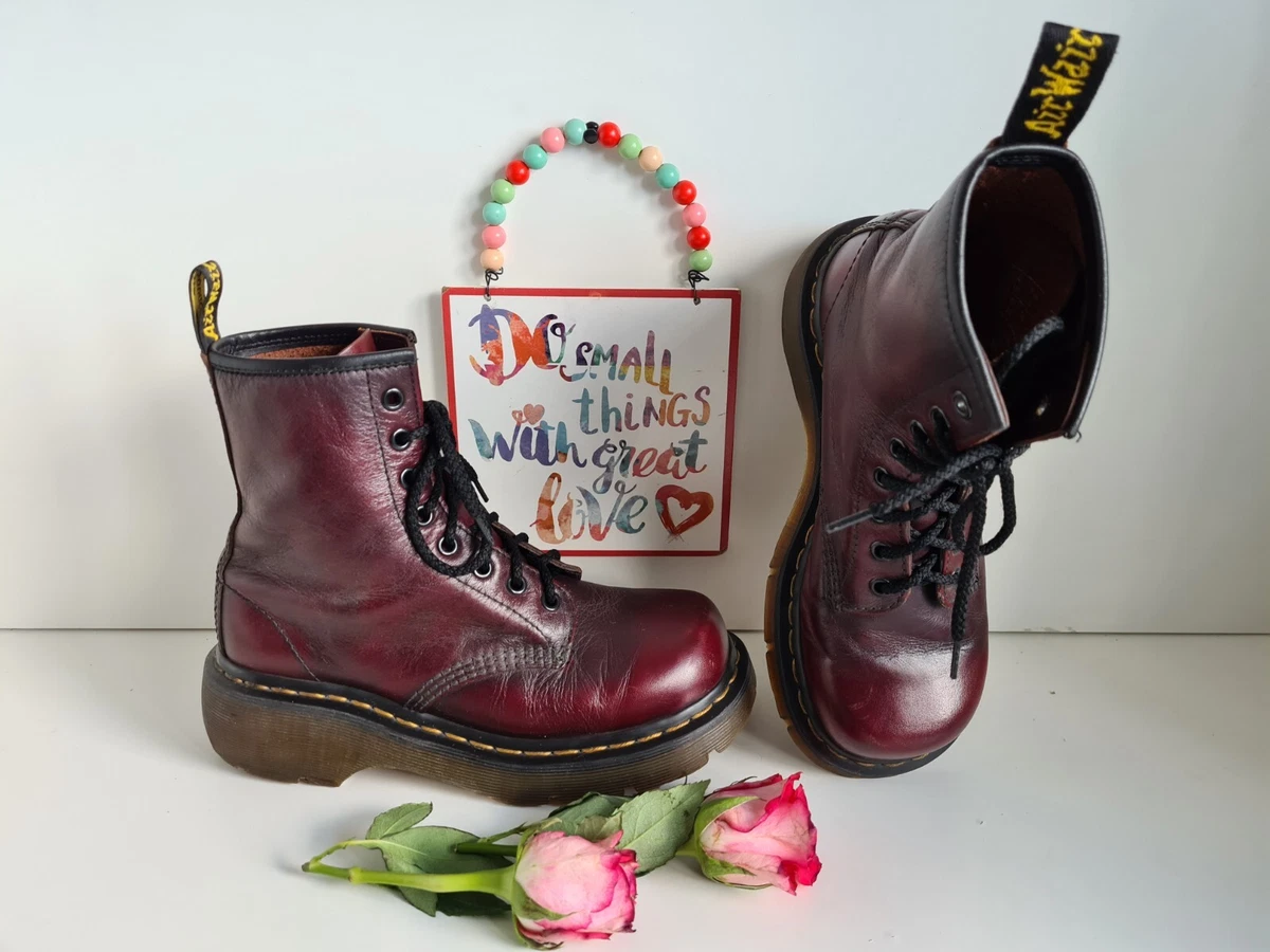 Dr Martens 8795 quad sole chunky platform arcadia cherry red boots
