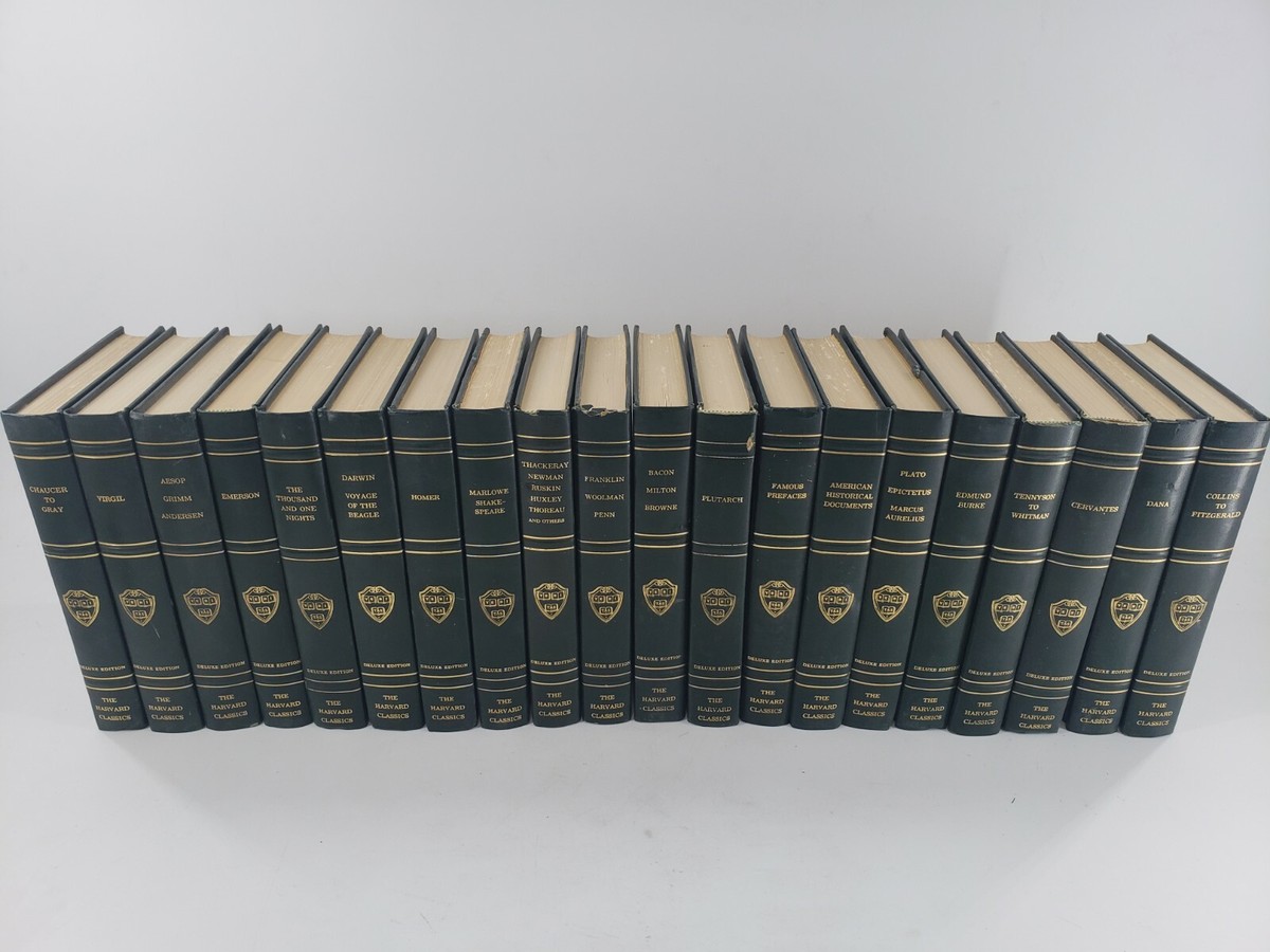 THE HARVARD CLASSICS - 20 BOOK VOLUME SET 1969 Veritas