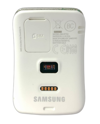 Samsung Galaxy Gear S SM-R750 Curved Super AMOLED Smart Watch - White ...