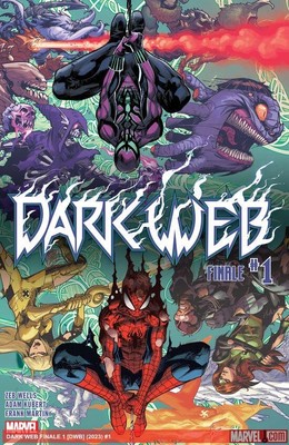 DARK WEB FINALE #1 COVER A MARVEL COMICS 2023 BAGGED AND BOARDED 1ST PRINT 