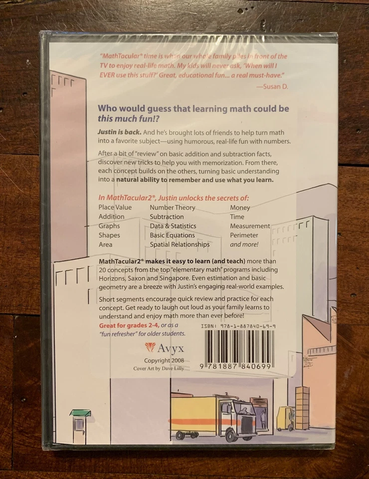 MathTacular 2 - DVD Unbelievably Understandable Math-Homeschool Math - Image 2 of 2