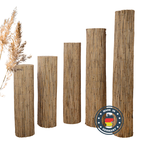 Schilfrohrmatte 0,9 X 3 M Sichtschutz Windschutz FüR Balkon, Terrasse Und Garten-image