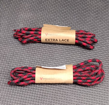 2PK VIVOBAREFOOT SHOE LACE RED/BROWN SMALL MENS 40-43EU 7-10US 420020-01 NEW