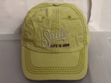 Life is Good Smile LIG EMB Hat Chill Cap Buy 4 Get 1 Free Green