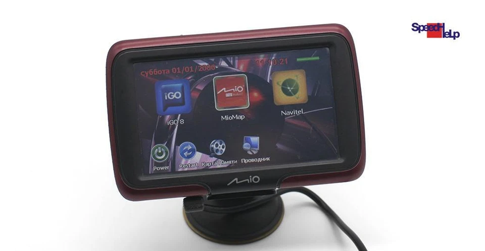 Mio Navman M450 GPS Coche Móvil Satélite Satélites GPS Mapa USB Map - Imagen 4 de 4