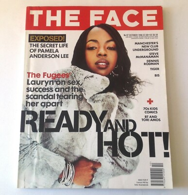 The Face Magazine Issue 97 Oct 96 Lauryn Hill, The Fugees, Pamela Anderson