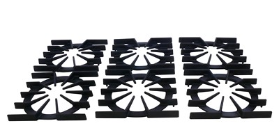 PA060037 Replacement for Viking Spider Grate Black Replaces PA060024 Set of 6