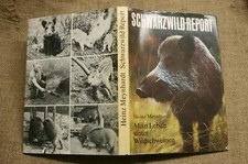 Fachbuch Wildschwein Frischling Eber Sauen Jäger Weidmann Suhle DDR 1988