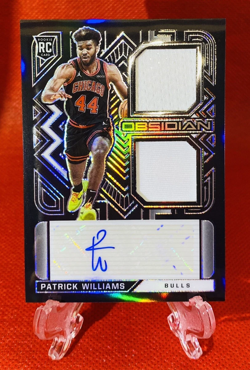 Patrick Williams 2020 Panini Obsidian 4/49 RPA Auto Patch Rookie 
