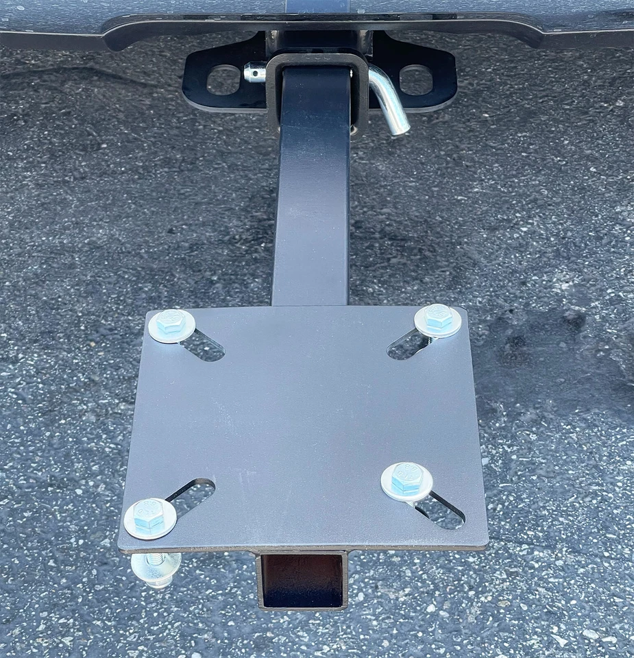 Soporte de amoladora de banco de acero de montaje en enganche extendido de 22" Foto 3 de 4