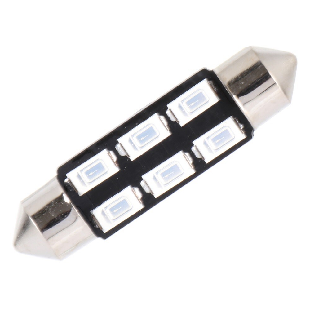 2pcs 39mm Blue Car Interior Bulb LED Lamps 57306SMD Festoon for