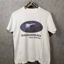 Radiohead Band The Bends Cotton White Unisex T-shirt Reprint S-5XL KH13268