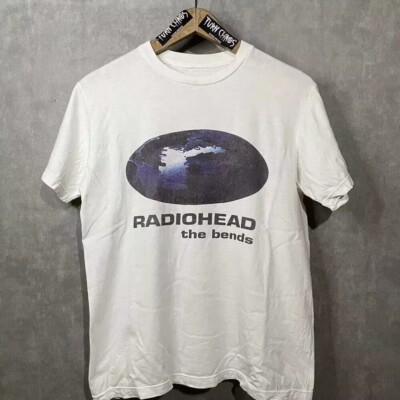 Radiohead Band The Bends Cotton White Unisex T-shirt Reprint S-5XL KH13268