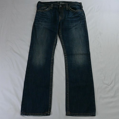 Bold Stitch Distressed Denim Jeans | eBay