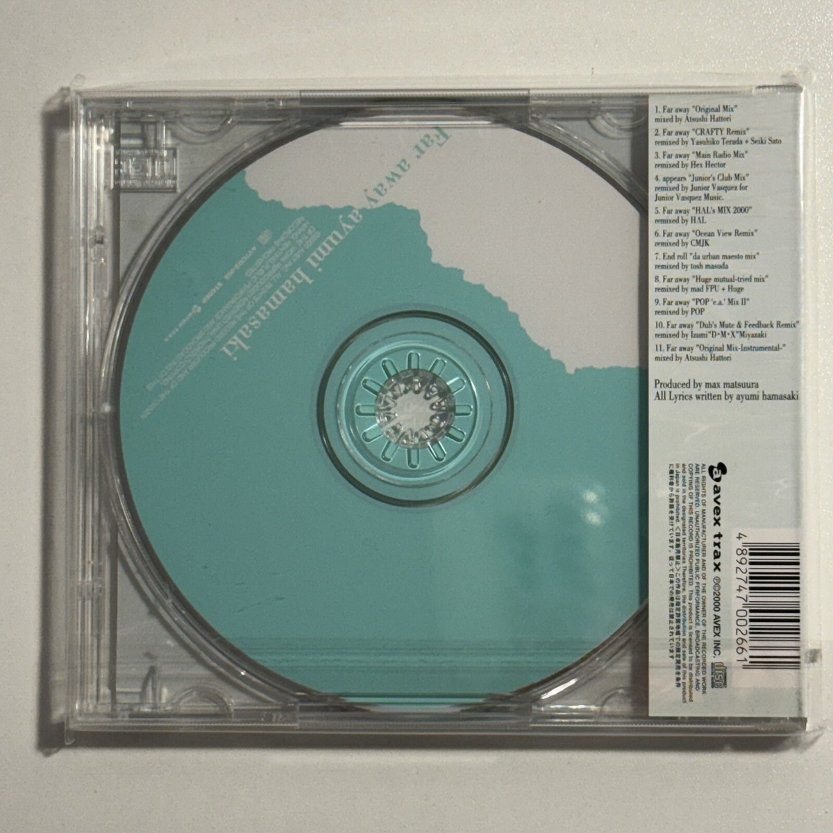 あゆはま ayumi hamasaki (浜崎あゆみ) - Far away [AVTCDS-266] Hong Kong