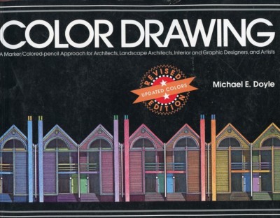 Color Drawing Book For Architects-Landscape-Interior-Graphic Design
