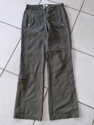 Hose Damen, khaki, CECIL gr. 30, Style ''SOHO'', 34Inch