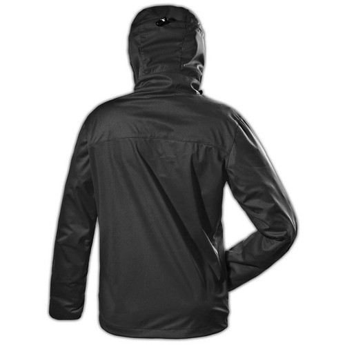 Women's EU42 UK14 Black Crevice BCR3621 Soft Shell Hooded Jacket BNWT Running - Picture 4 of 5