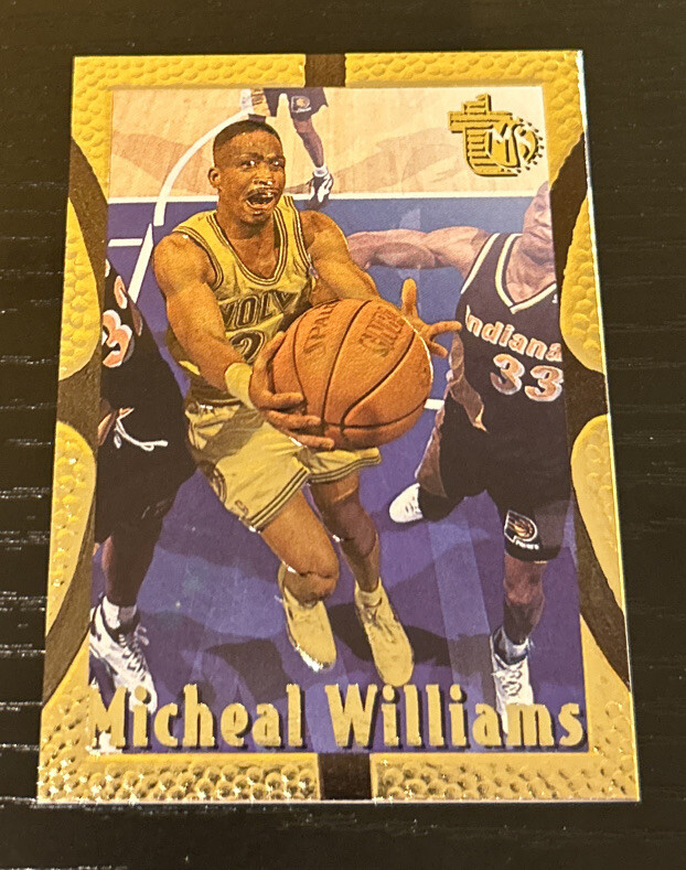 1994-95 Topps Embossed Michael Williams Golden Idols 